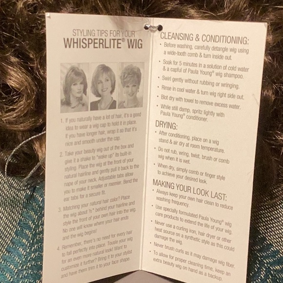 Buy one get one 50% New with tags Paula Young curly wig - Picture 3 of 4